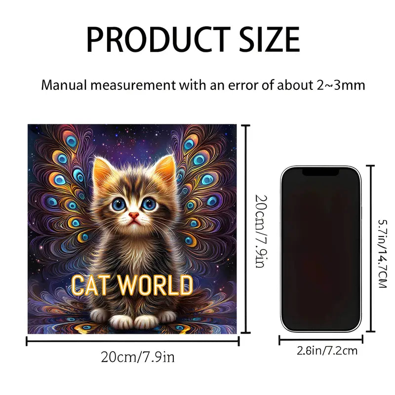 Cat world coloring book värityskirja