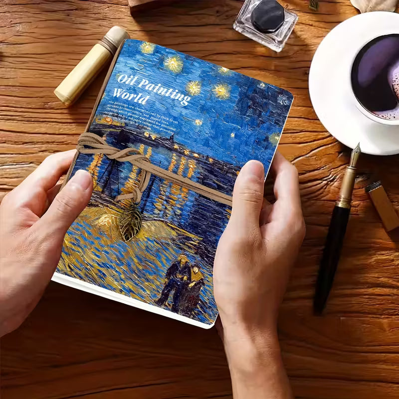 1kpl A5, Van Gogh -öljymaalauksen luonnoskirja