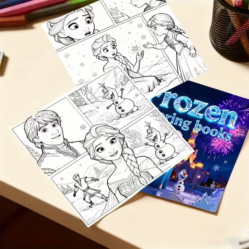 Frozen-värityskirja coloring book