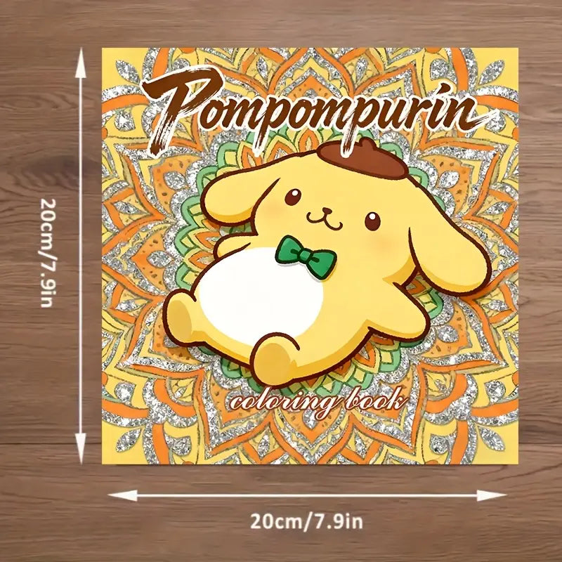 Pompompurin coloring book värityskirja