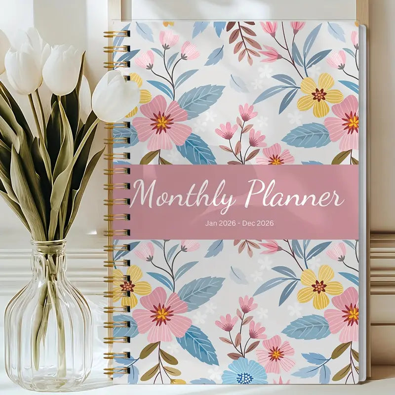 1 kpl A5 2026 kuukausikalenteri