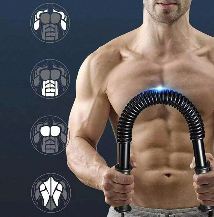 40 kg:n kotikuntoilulaite käsivarsille ja rintakehälle