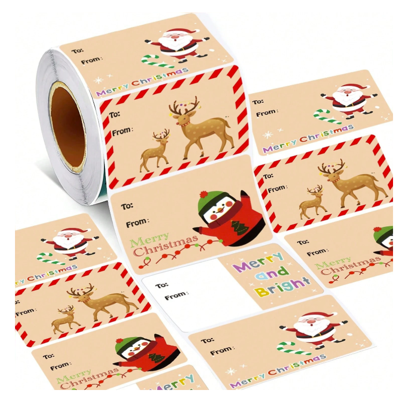 1 kpl satunnainen joulutarra