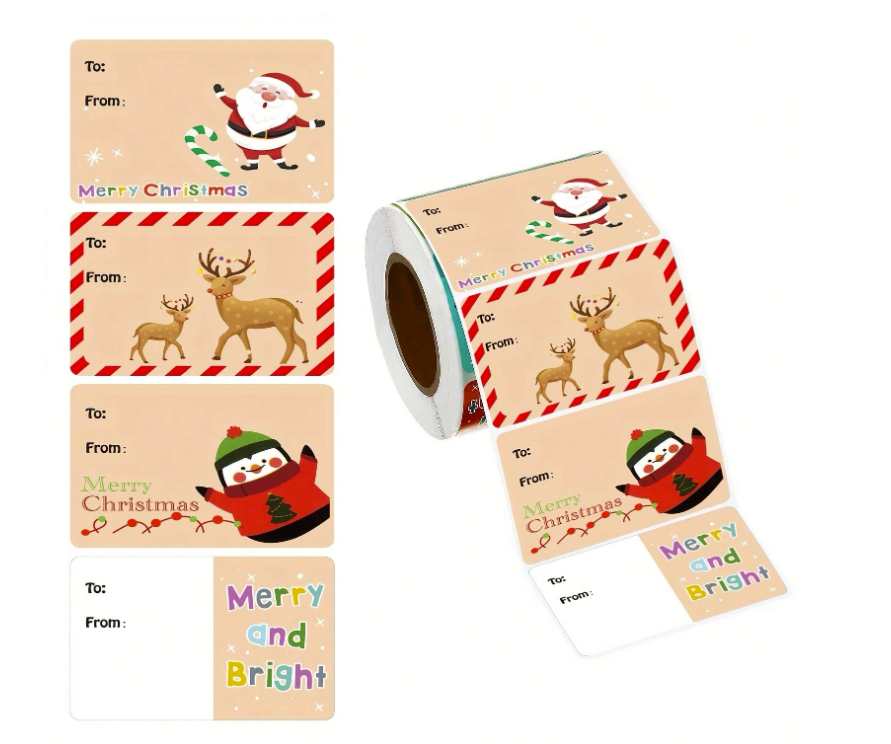 1 kpl satunnainen joulutarra