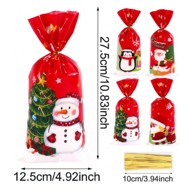 1kpl satunnainen joululahjakassi