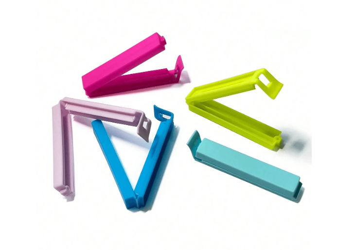 1kpl Satunnainen värinen tiivisteklipsi, 7,5 cm