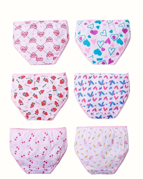 1 kpl satunnaisia alushousuja lapsille koko 130