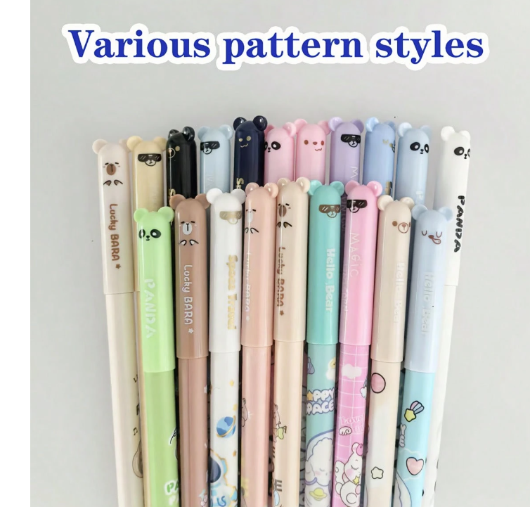 1 kpl panda-aiheinen pyyhittävä kynä