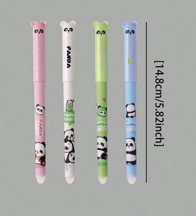 1 kpl panda-aiheinen pyyhittävä kynä
