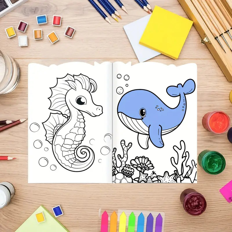 1kpl Lapset coloring book värityskirja