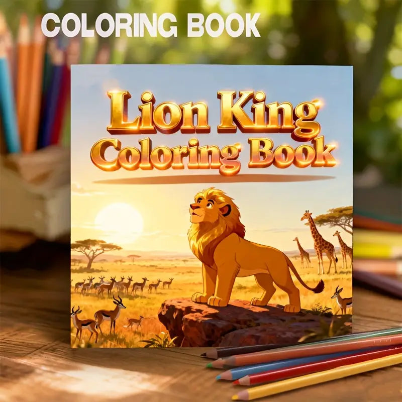 Disney Lion king coloring book värityskirja
