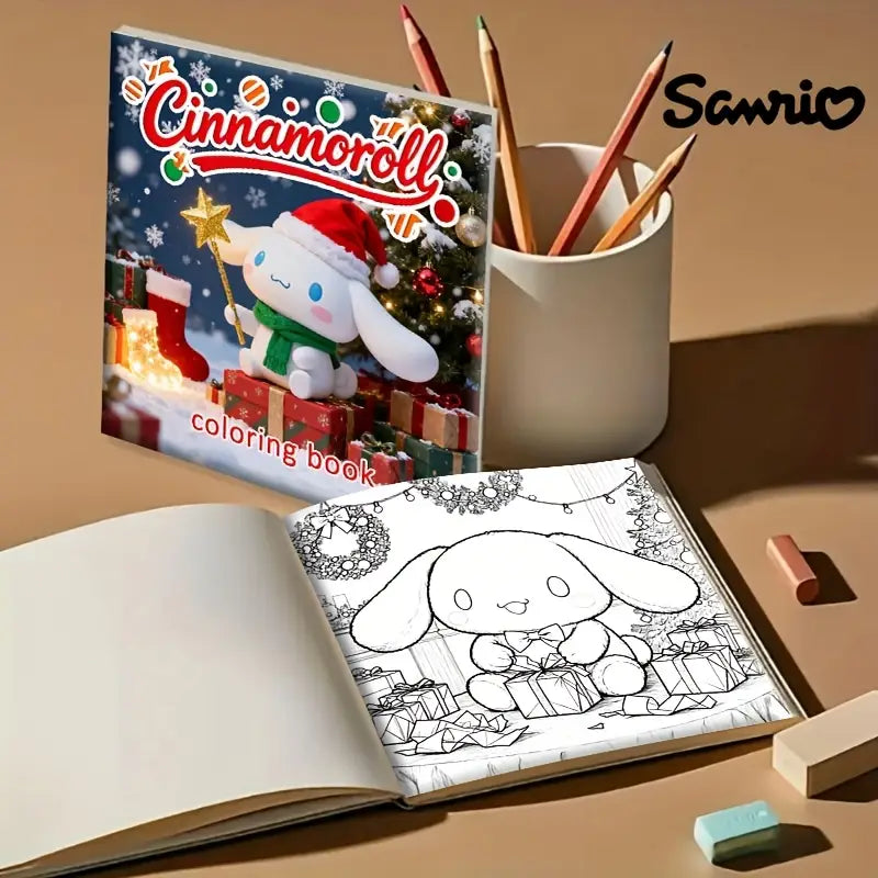 Sanrio for cinnamoroll coloring book värityskirja