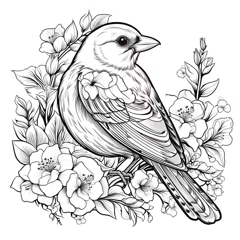 A free Bird coloring book värityskirja