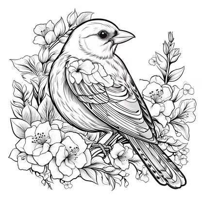 A free Bird coloring book värityskirja