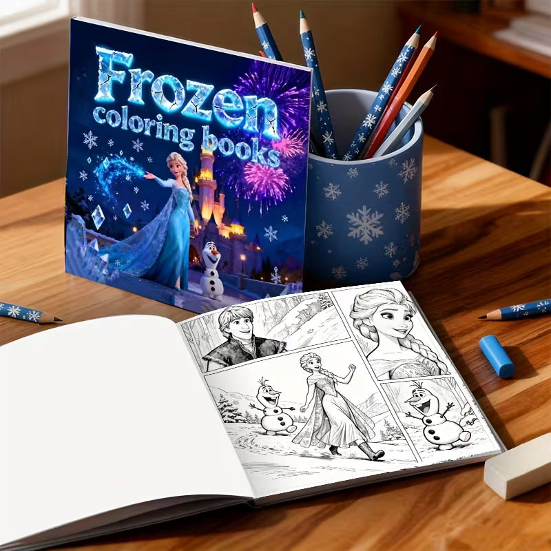 Frozen-värityskirja