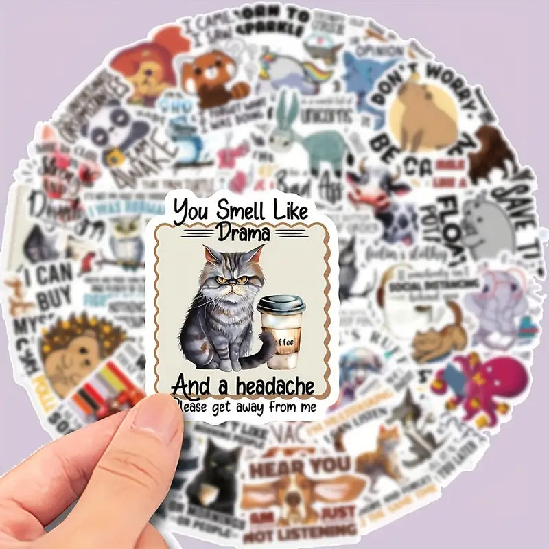 1kpl Kestävät PVC-eläintarrat lainausmerkeillä