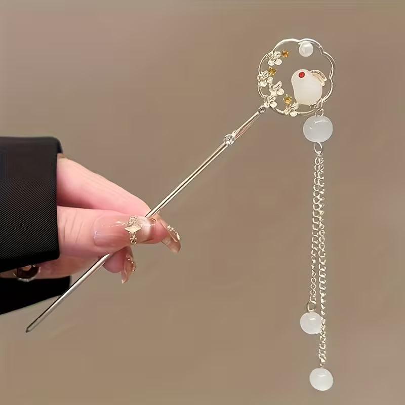 1 kpl metallisia hiuspinnejä, tyylikkäitä hiusasusteita elegantteihin kampauksiin