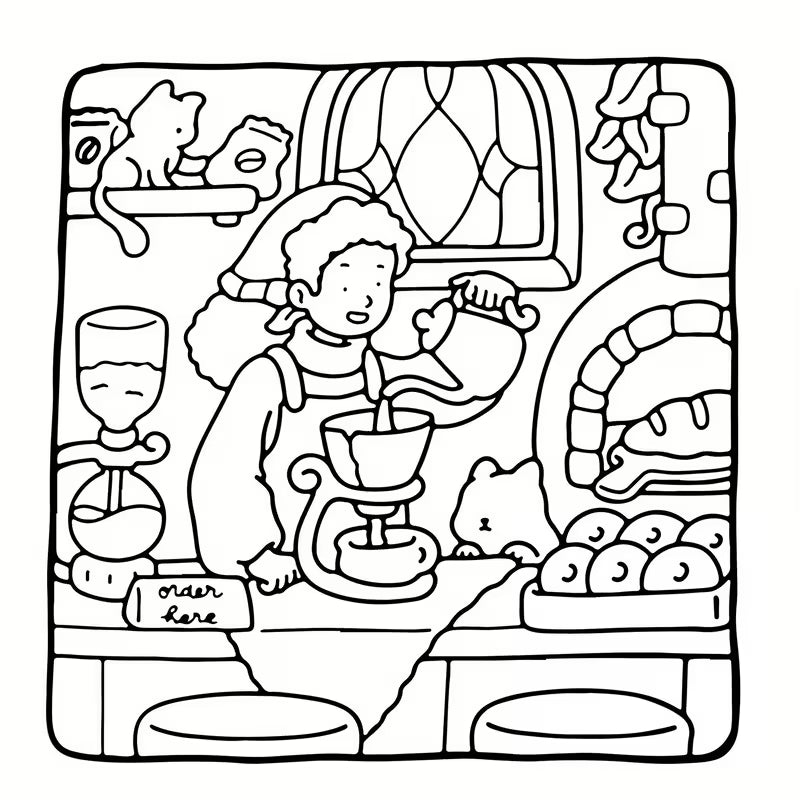 Tulossa pian! Girl moments coloring book värityskirja