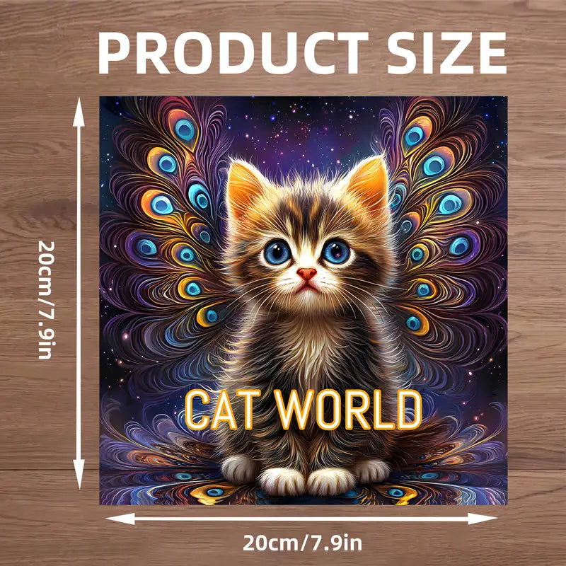 Cat world coloring book värityskirja