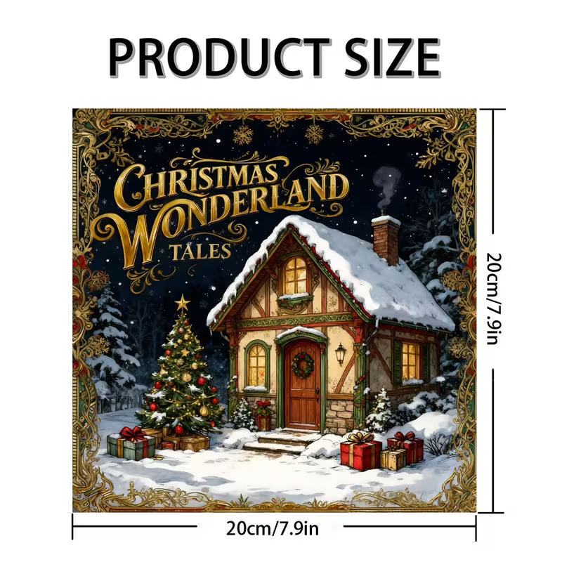 Christmas wounderland värityskirja