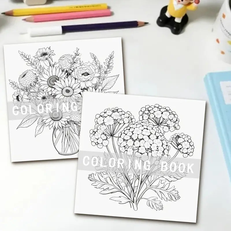 Fragrant world coloring book värityskirja