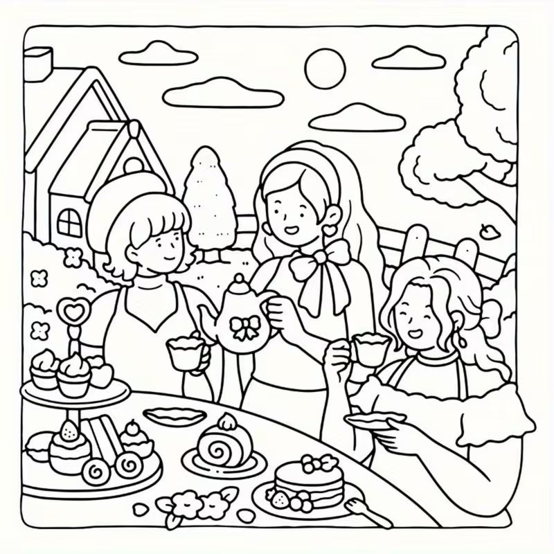 Tulossa pian! Soft life Värityskirja