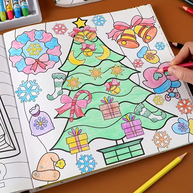 Magical winter värityskirja