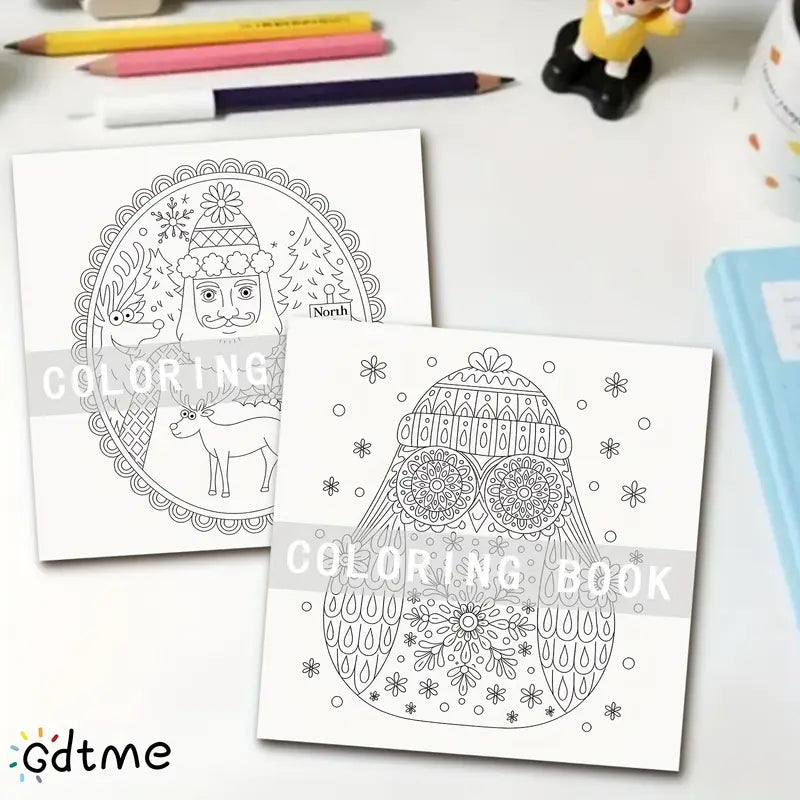 Merry Christmas coloring book värityskirja