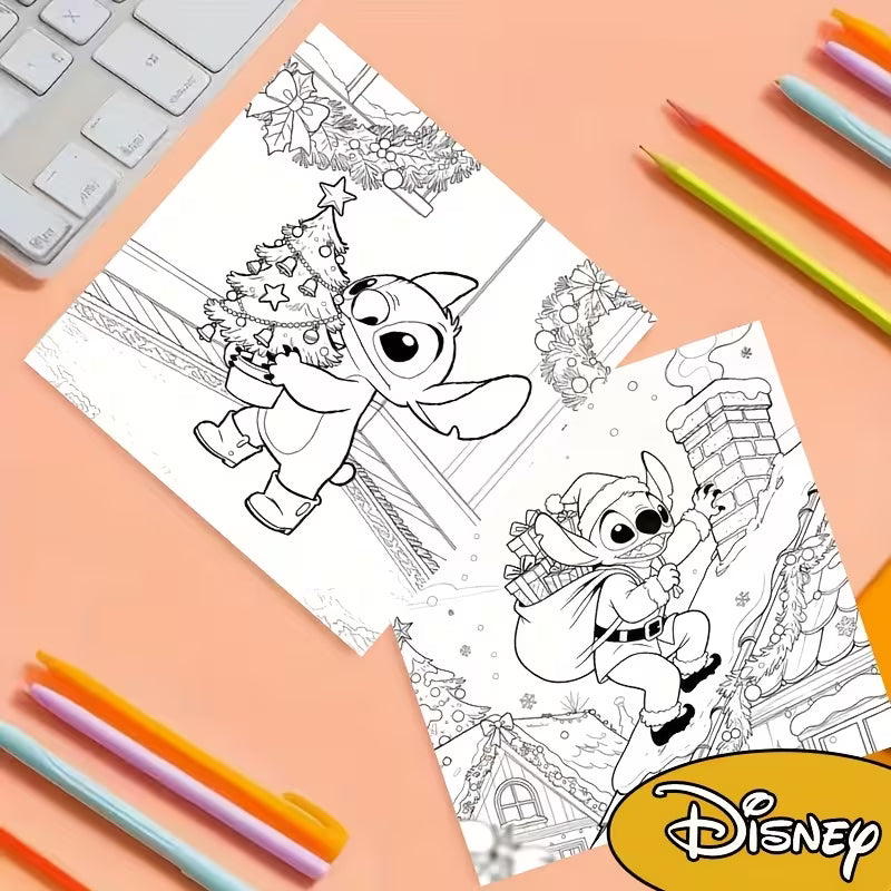 Tulossa pian! Stitch värityskirja