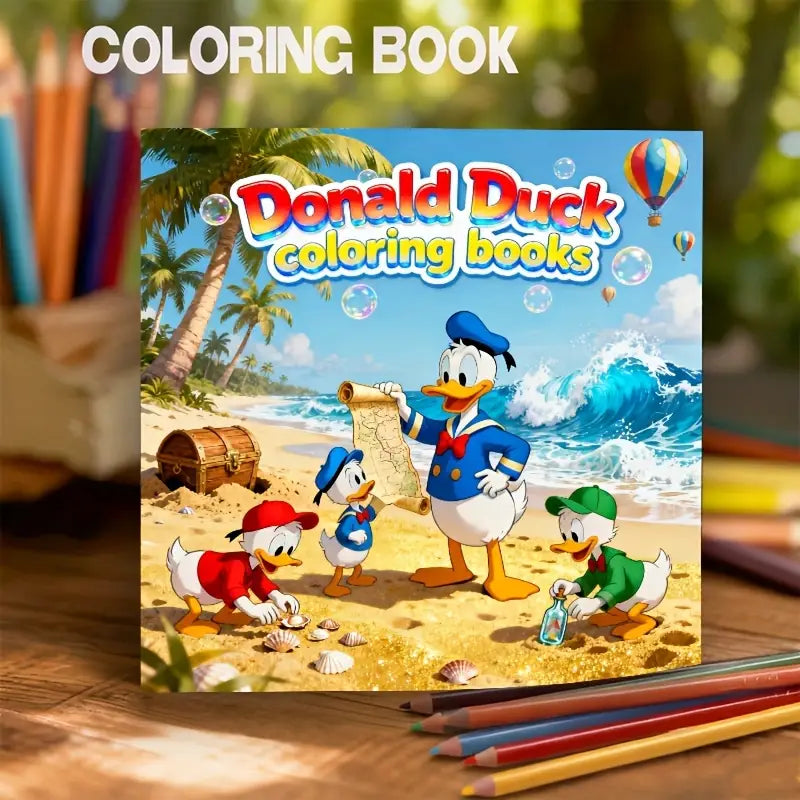Disney Donald duck coloring book värityskirja