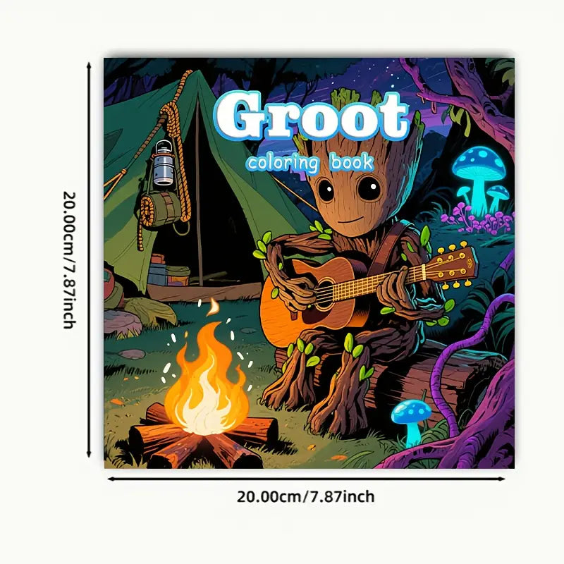 Groot coloring book värityskirja