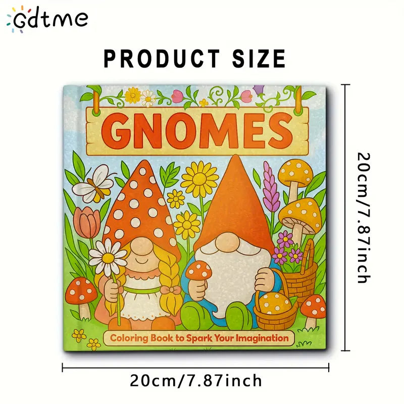 Gnomes coloring book värityskirja