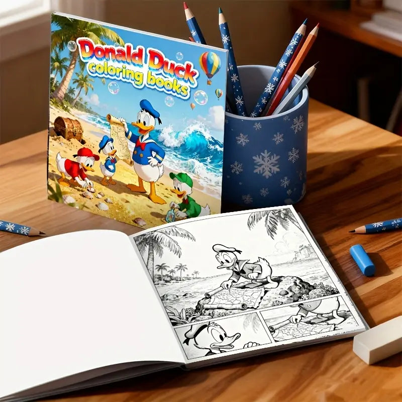 Disney Donald duck coloring book värityskirja