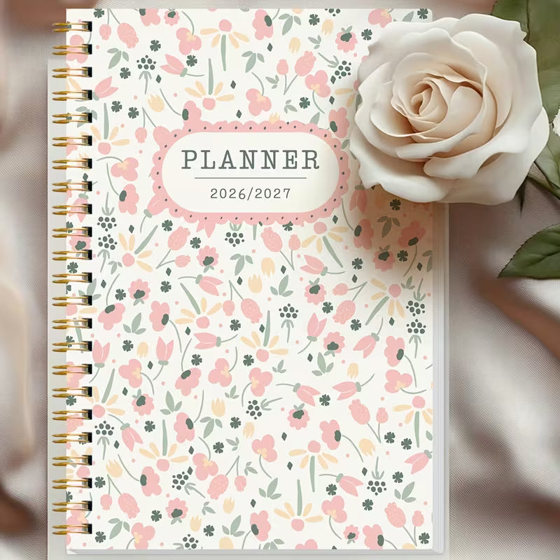 1 kpl A5 kuukausikalenteri 2026-2027