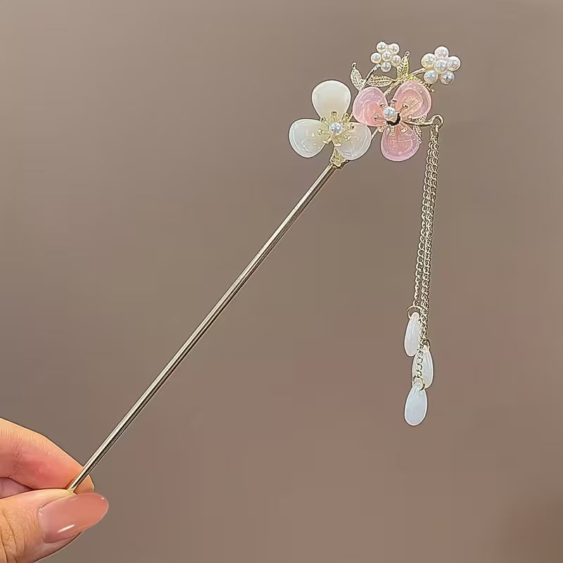 1 kpl metallisia hiuspinnejä, tyylikkäitä hiusasusteita elegantteihin kampauksiin