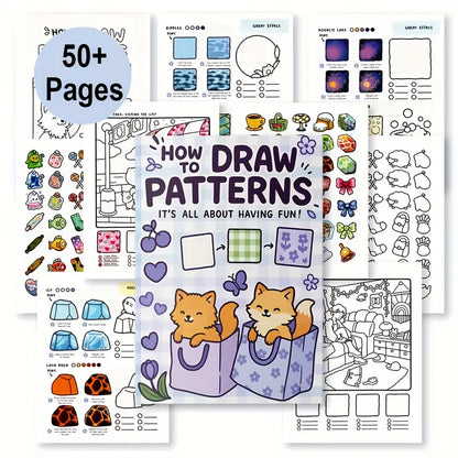 How to draw patterns Kuinka piirtää kuvioita