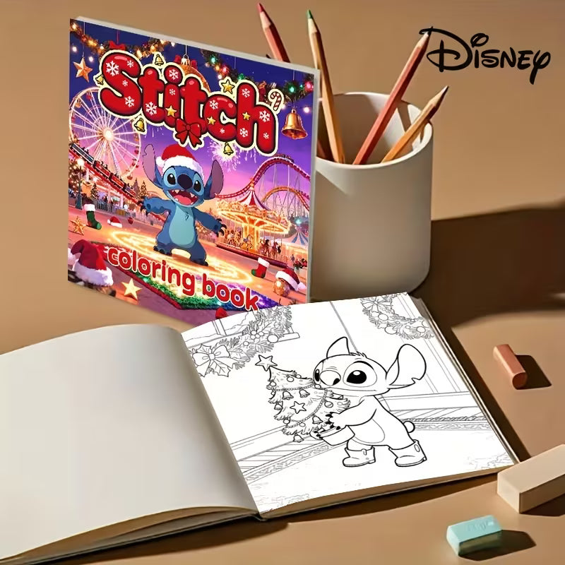 Tulossa pian! Stitch värityskirja