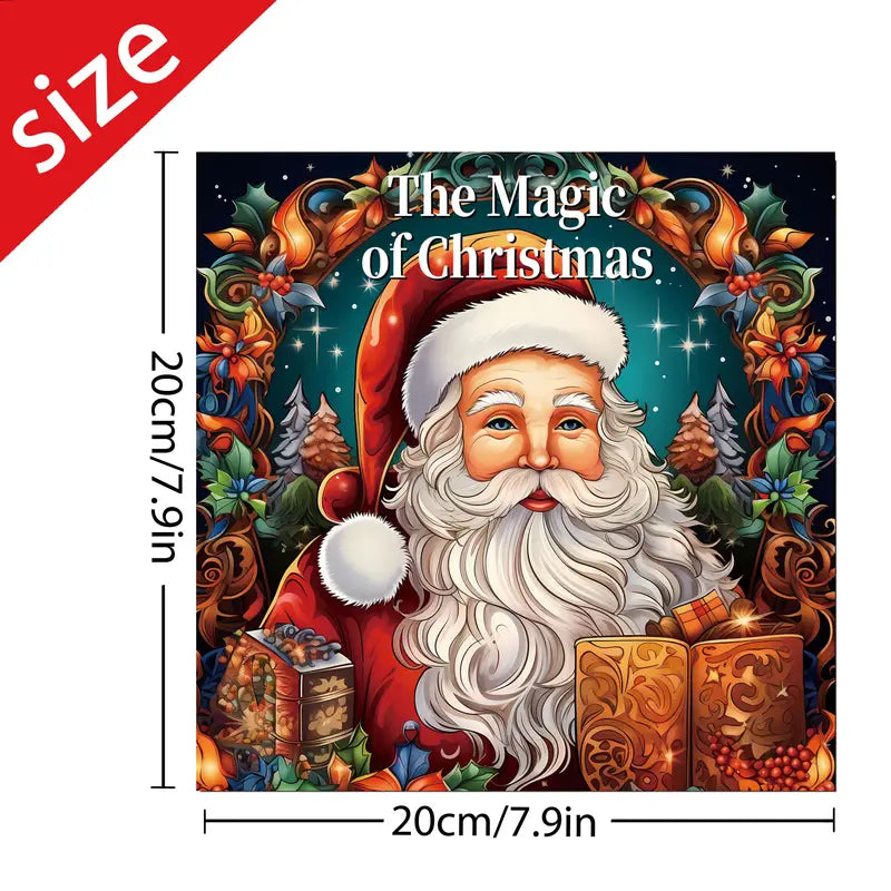 The magic of Christmas coloring book värityskirja