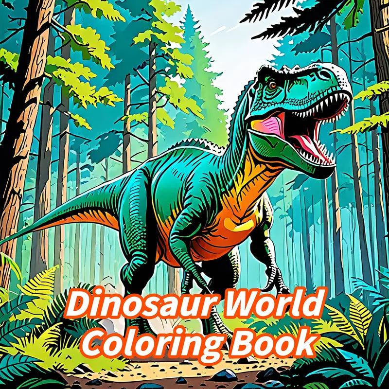 Dinosaur World coloring book värityskirja