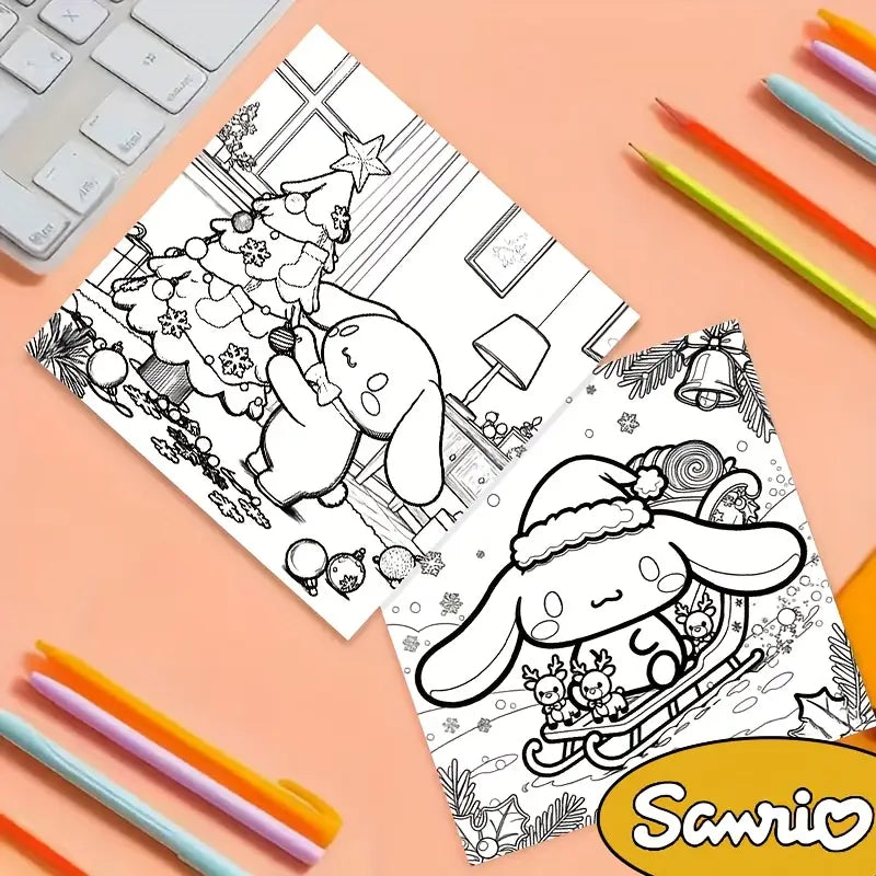 Sanrio for cinnamoroll coloring book värityskirja