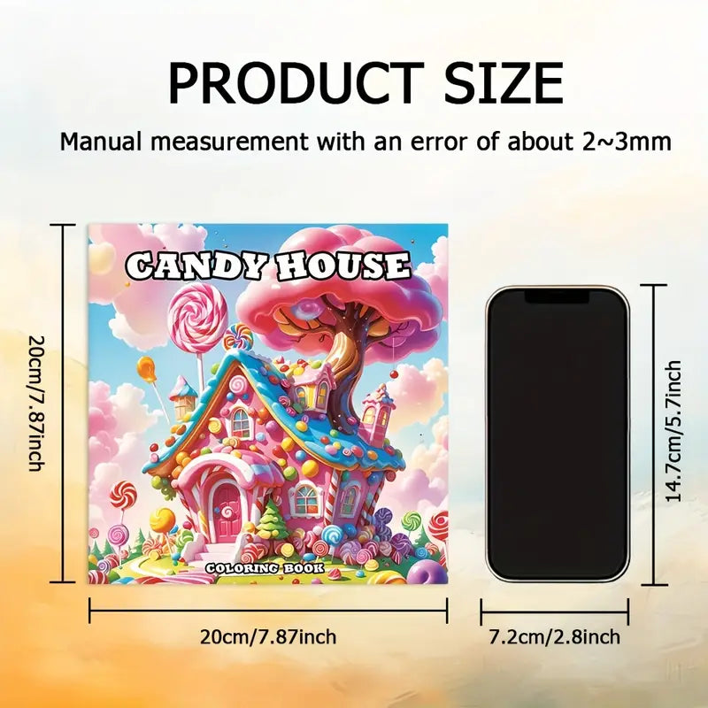Candy House coloring book värityskirja