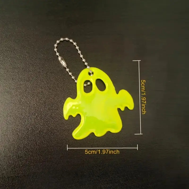 Colorful luminous ornaments-neon reflective key chain