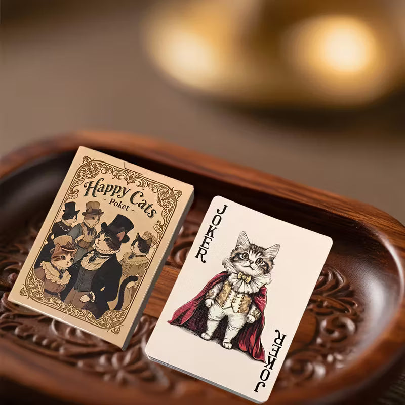 Vintage-viktoriaanisen tyylin pelikortit