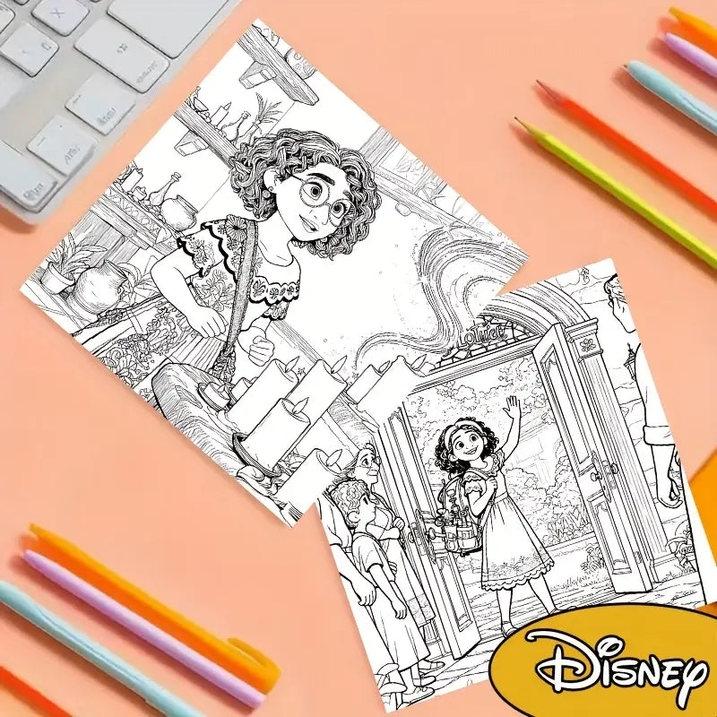 Mirabel coloring book värityskirja