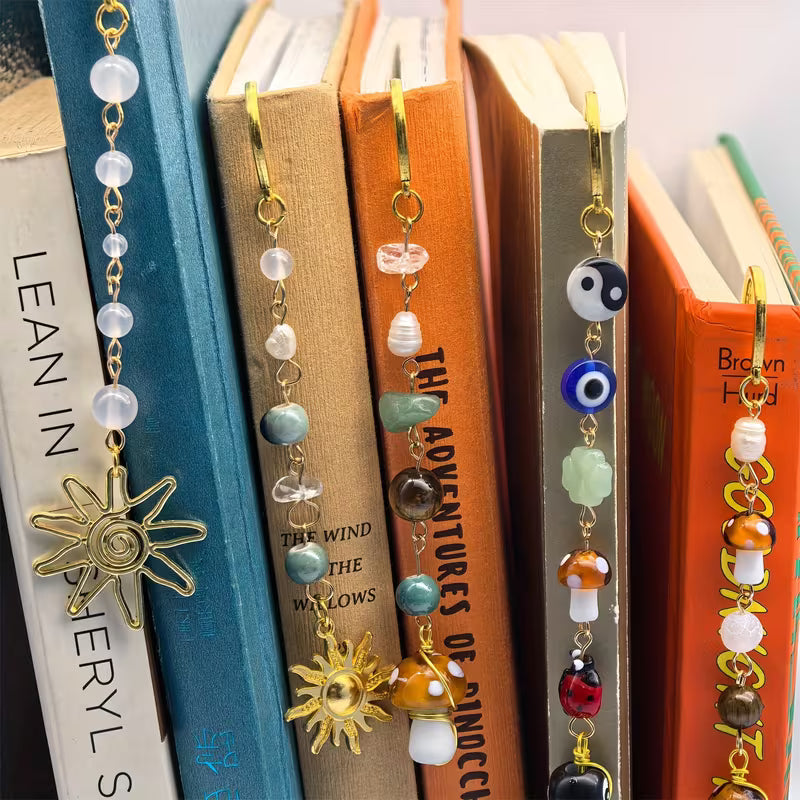 Käsintehdyt luonnonkiviset kirjanmerkit