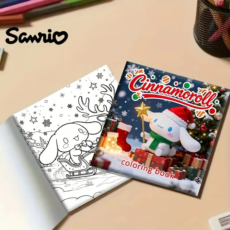 Sanrio for cinnamoroll coloring book värityskirja