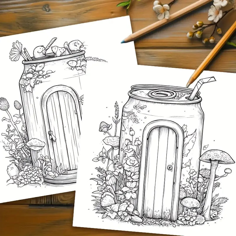 Secret World coloring book värityskirja