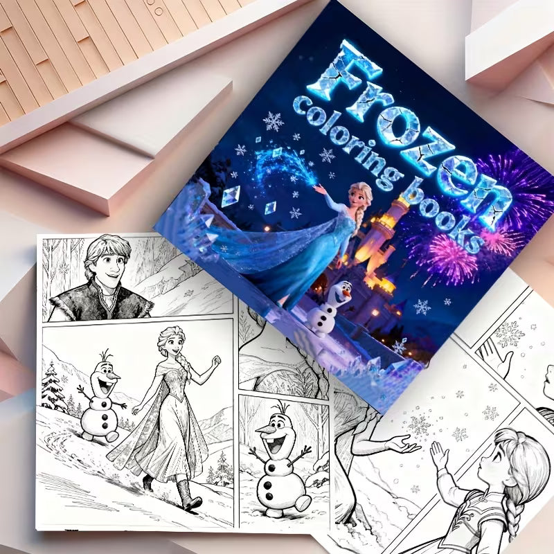 Frozen-värityskirja coloring book