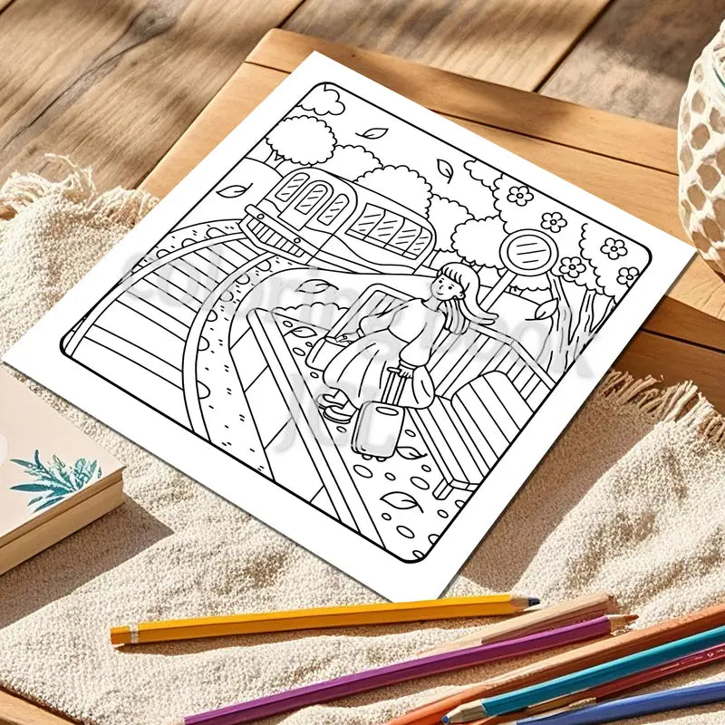 Very girly coloring book värityskirja