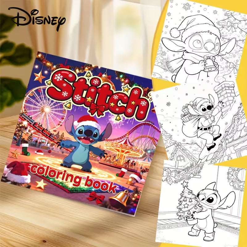 Tulossa pian! Stitch värityskirja